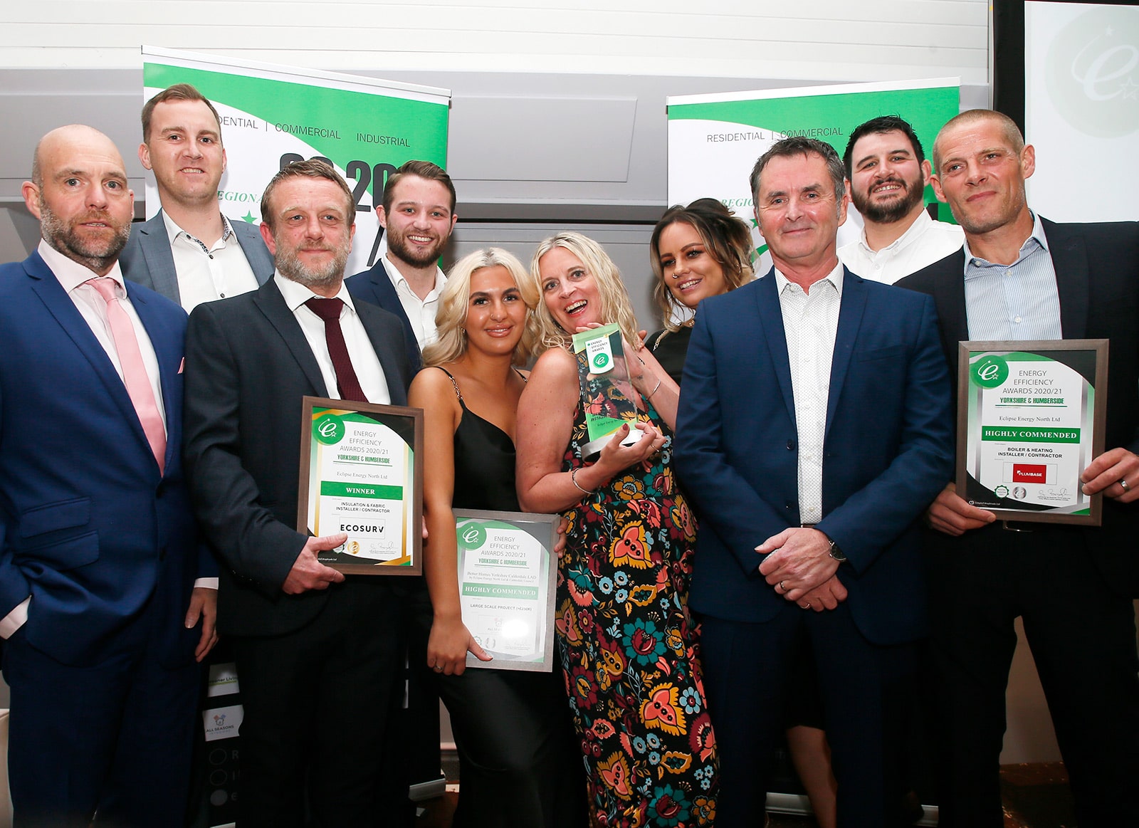 Eclipse Energy at the Yorkshire Energy Efficiency Awards