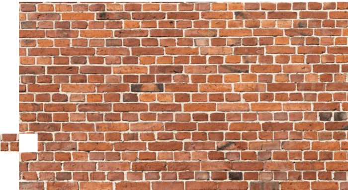A typical solid wall