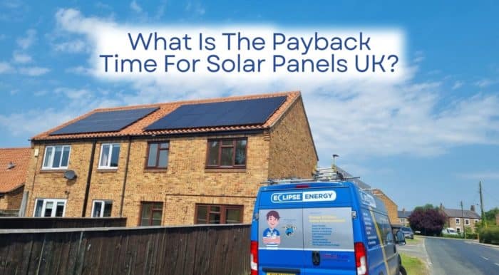 payback time for installing solar panels