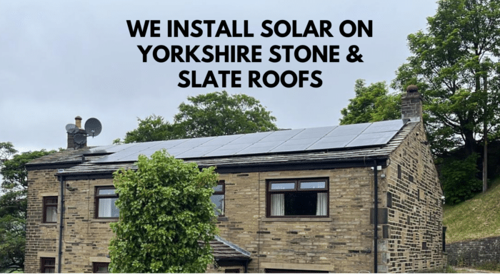 we install solar on yorkshire stone and slate roofs