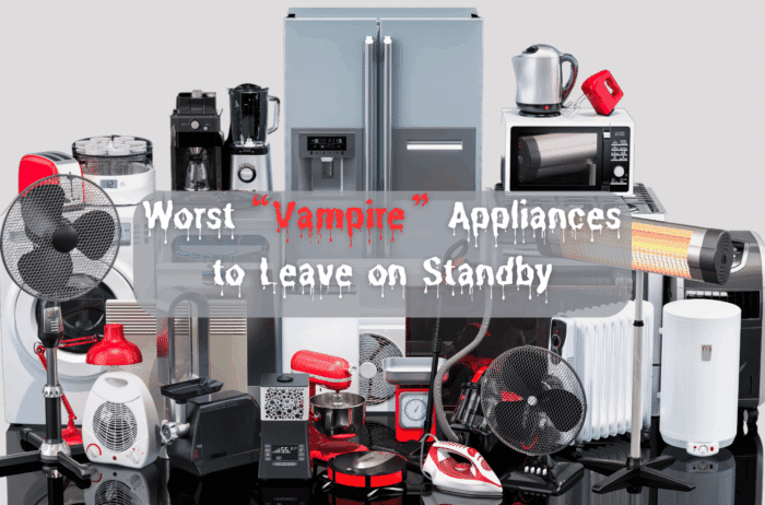 Energy Saving Tips: The WORST Appliances to Leave on Standby